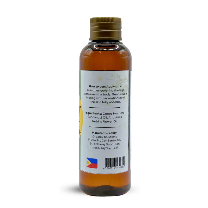 Cocobody, Virgin Coconut Body Oil Chamomile 100ml