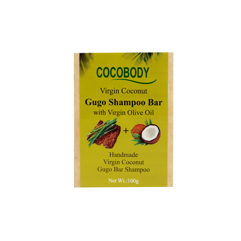 Cocobody, Gugo Bar Shampoo with Virgin Coconut 100g