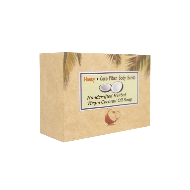 Virgin Coconut Handcrafted Soap Cocofiber 100g