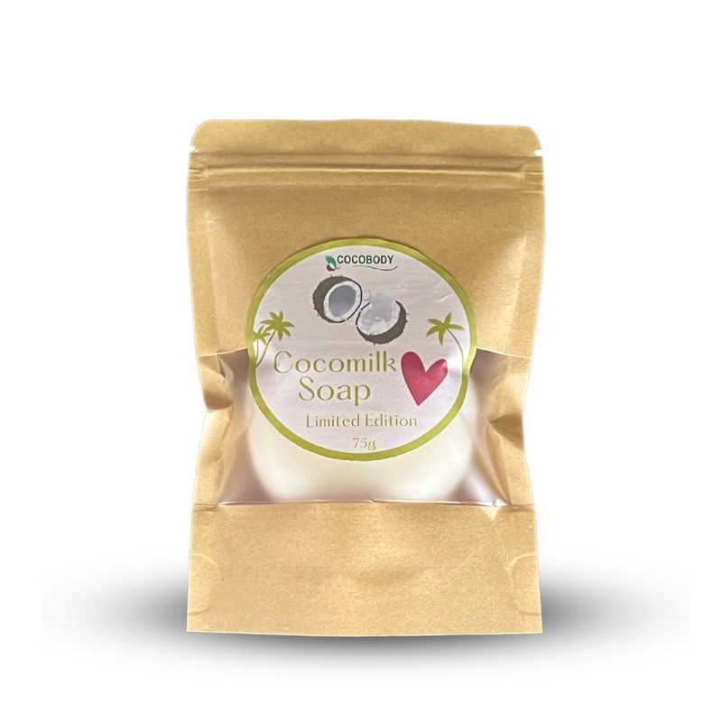 Cocobody, Handcrafted Cocomilk Heart Soap 75g
